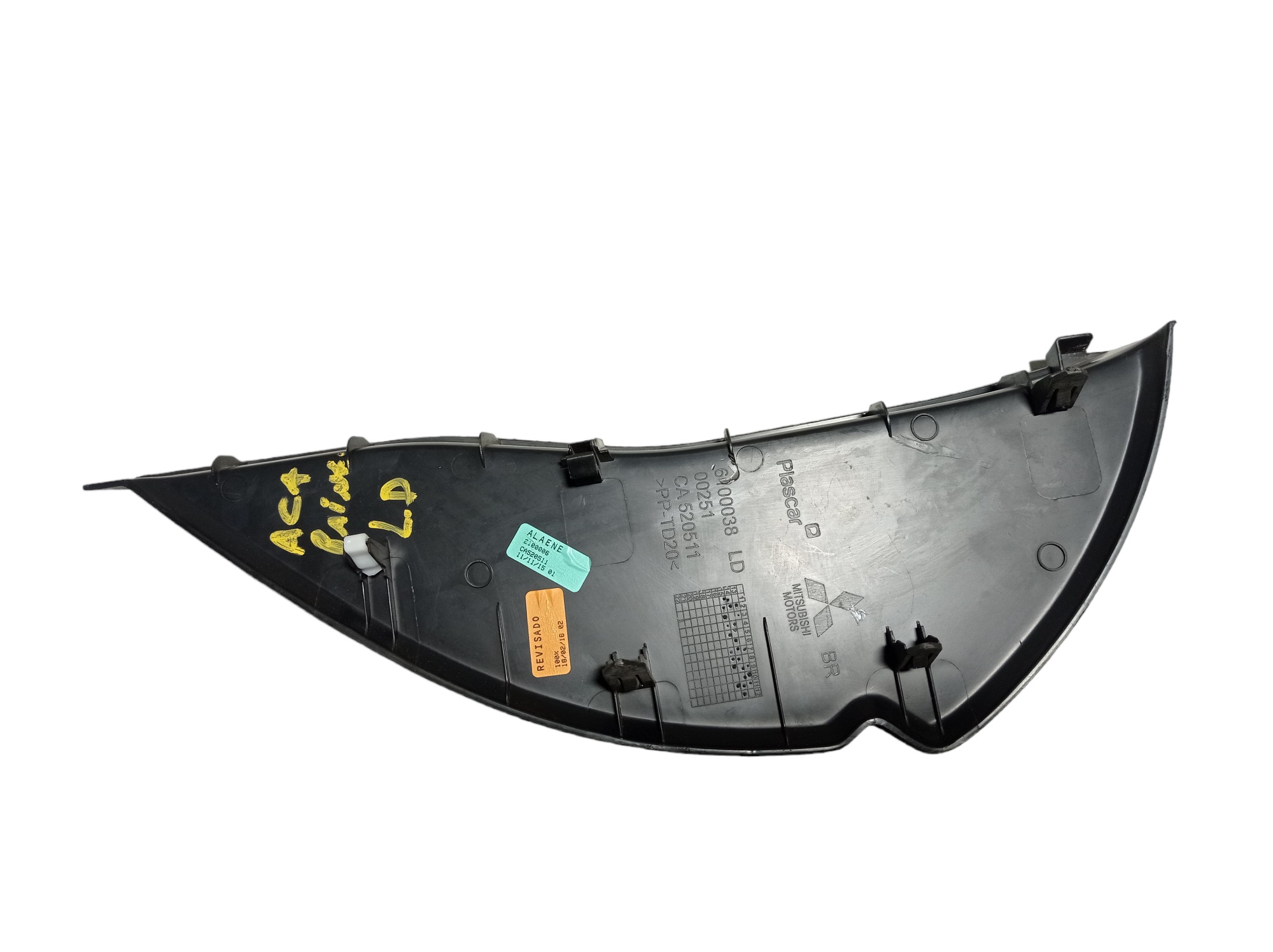 Acabamento Lateral Direita Painel Mitsubishi Asx 2016 1