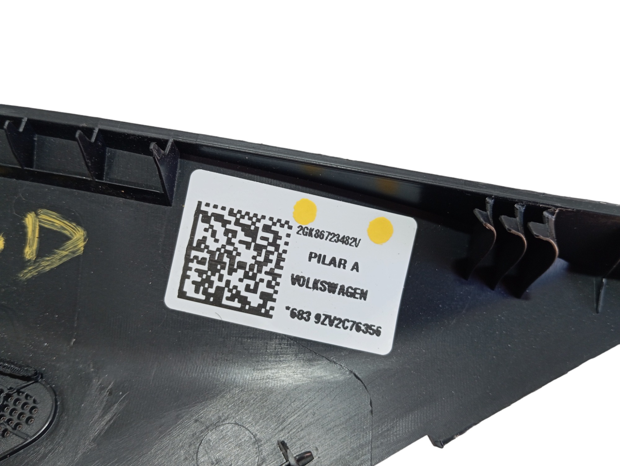 Acabamento Coluna Diant Direita Vw Taos Highline 22 24 V601 7