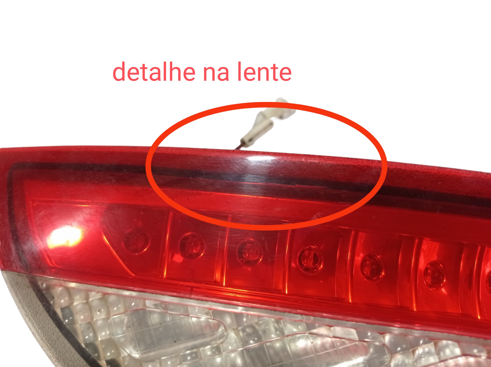 Lanterna Esquer Tampa Traseira Chery Cielo 2010 A 2012 V514 Esquerdo 8