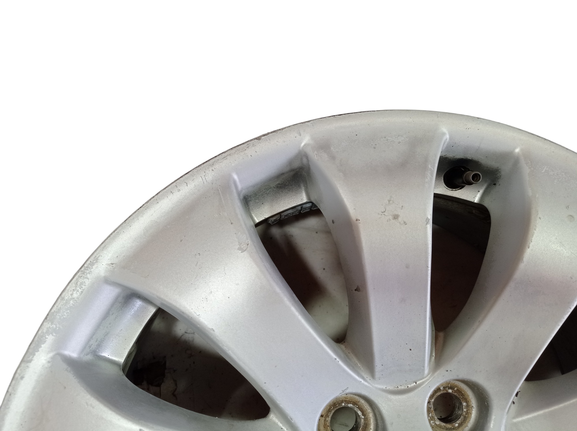 Roda Aro 17 5×114 Kia Opirus 3.8 2008 V581 Cinza 4