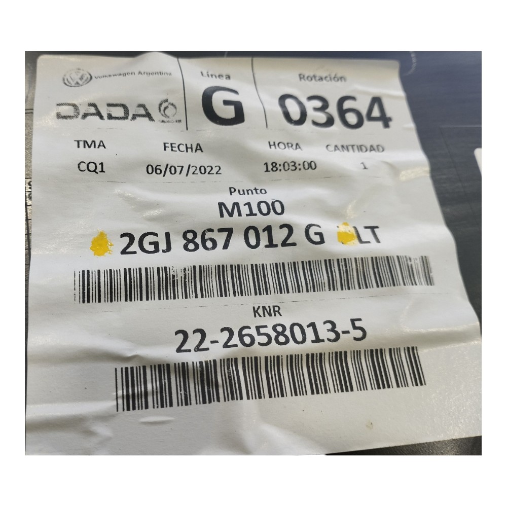 Forro Porta Dianteiro Direito Vw Taos Highline 2022 24 V655 5