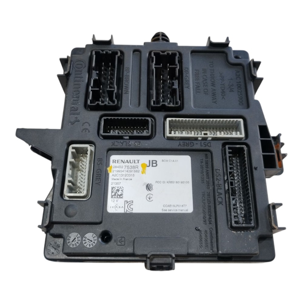 Módulo Controle Renault Zoe 2022 2023 284b27538r V639 5