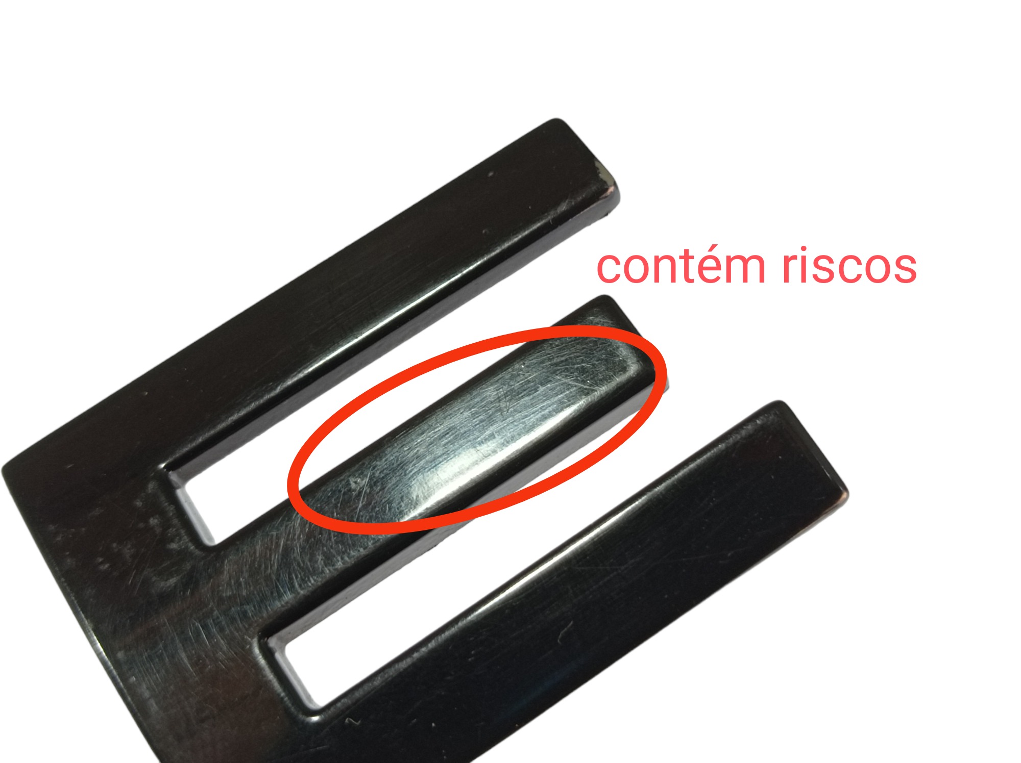 Letra E Tampa Traseira Range Rover Sport 2014 V573 Preto 8