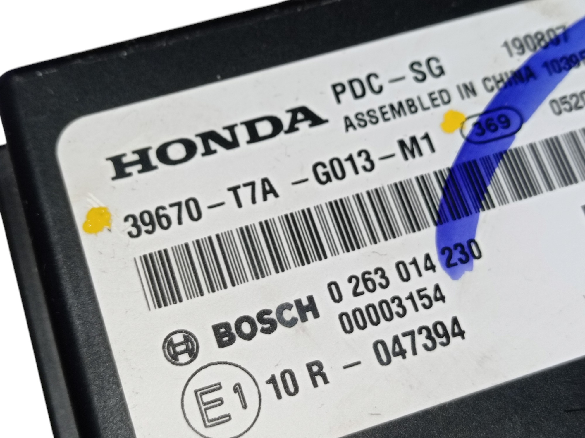 Módulo Estacionamento Honda Hrv 2020 A 2025 V602 5
