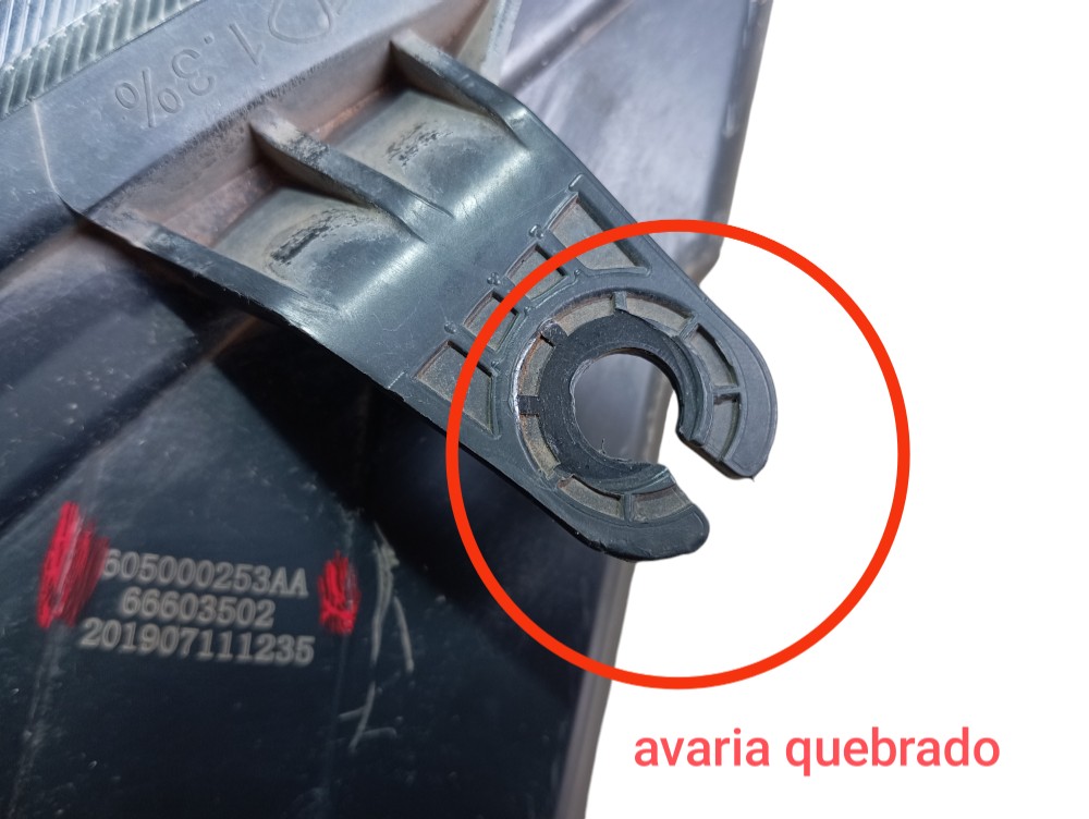 Farol Esquerdo Chery Tiggo 2 Look 2020 V613 Esquerdo/motorista 6