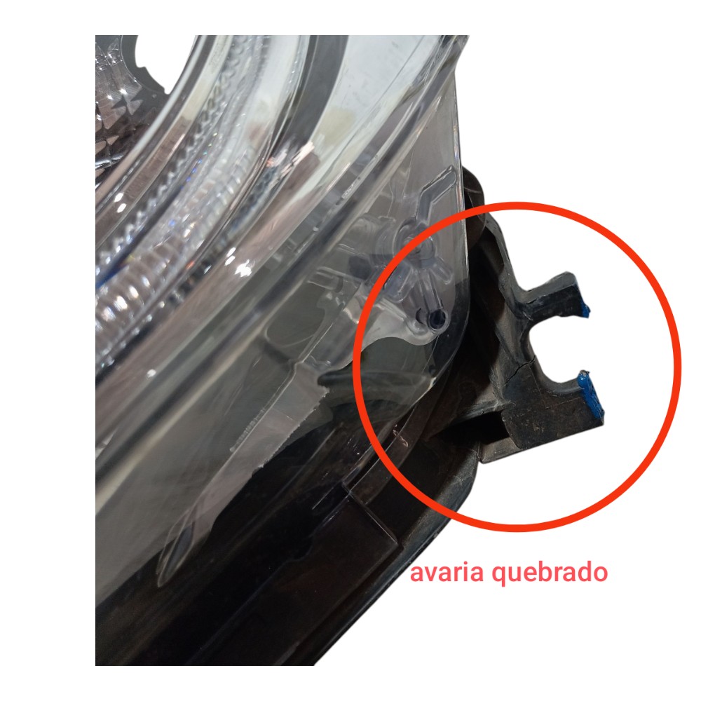 Farol Esquerdo Motorista Honda Hrv 2017 A 2021 V660 Esquerdo/motorista 5