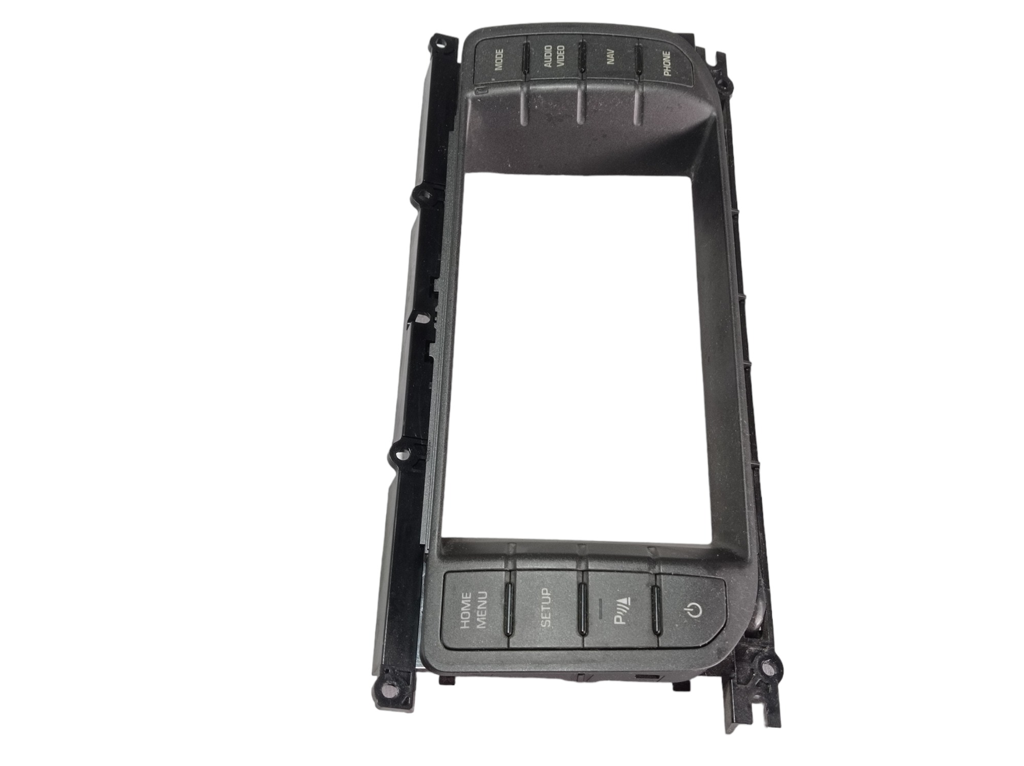 Moldura Comando Multimídia Range Rover Evoque 2.2 2015 V600 Preto 4