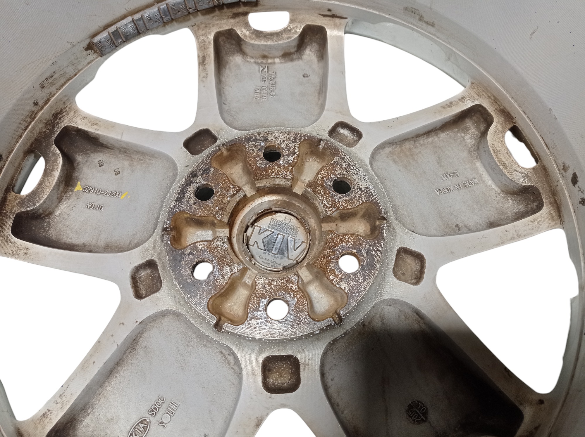 Roda Aro 18 6×114.3 Kia Mohave 2015 529102j200 V555 10