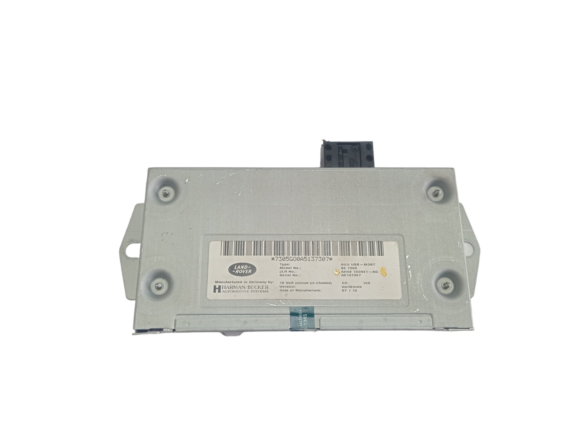 Módulo Usb iPod Land Rover Vogue Sport 2009 A 2012 V546 4
