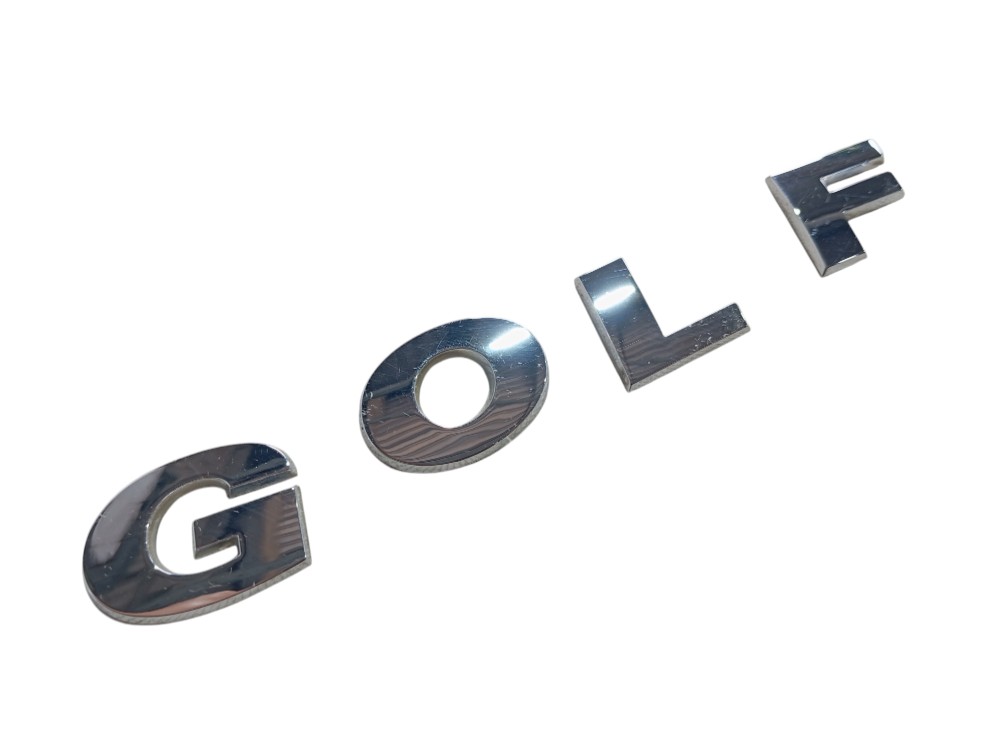 Letreiro Golf Tampa Traseira Vw Golf Highline 2014 V626 2