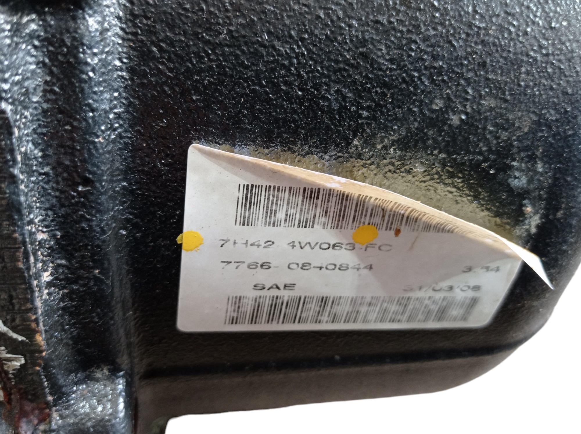 Diferencial Traseiro Range Rover Vogue 3.6 2008 V583 8