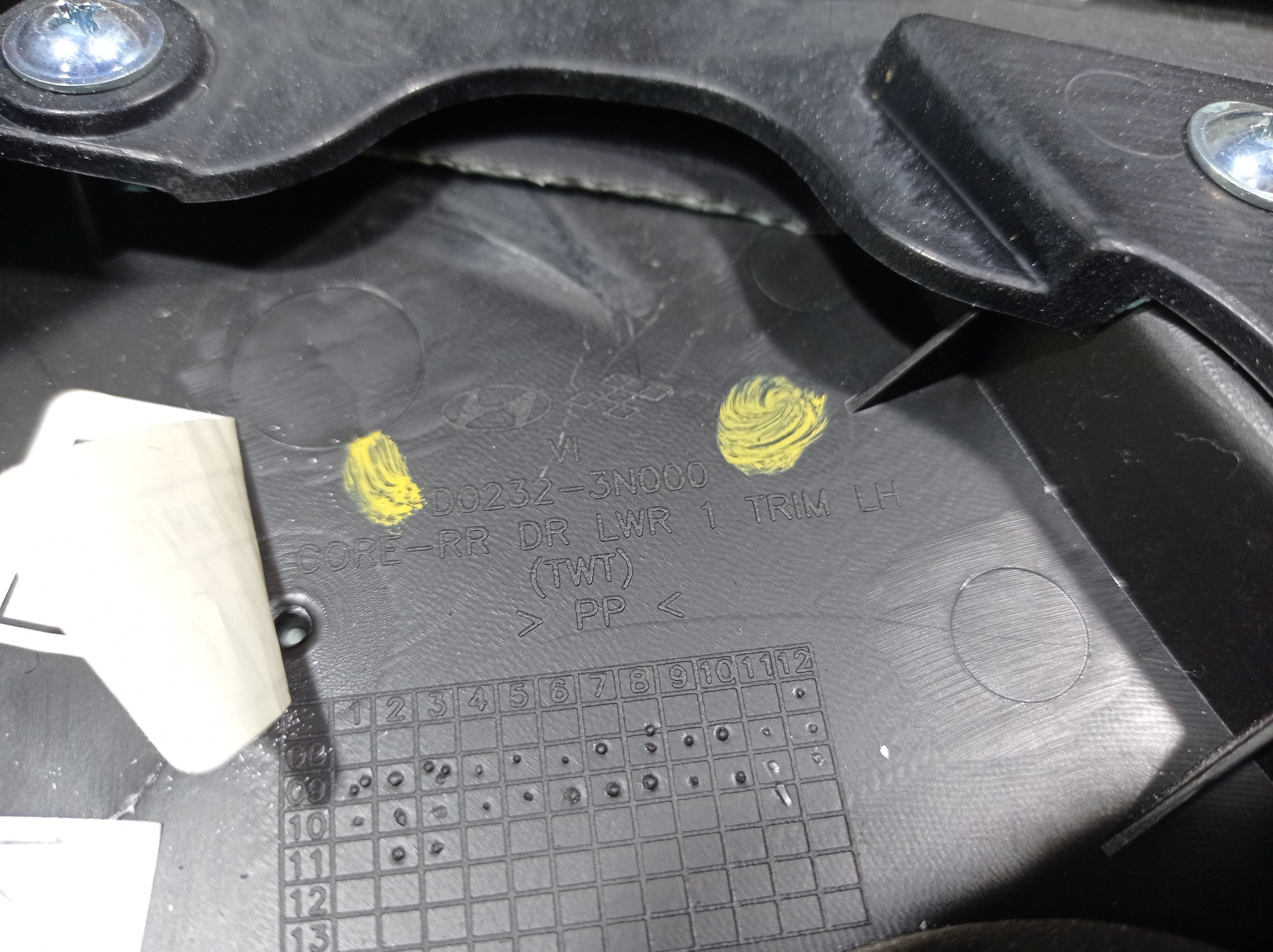 Forro Porta Traseira Esquerda Hyundai Equus 2013 V577 8