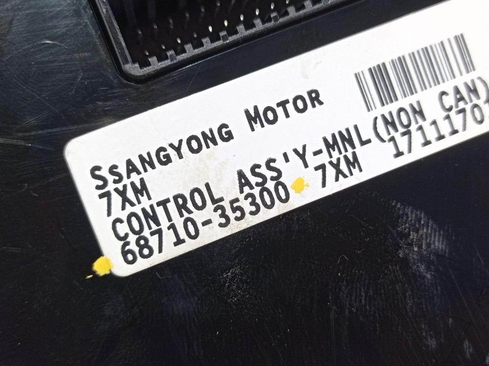 Comando Ar Condicionado Ssangyong Xlv Dlx 1.6 2018 V612 6