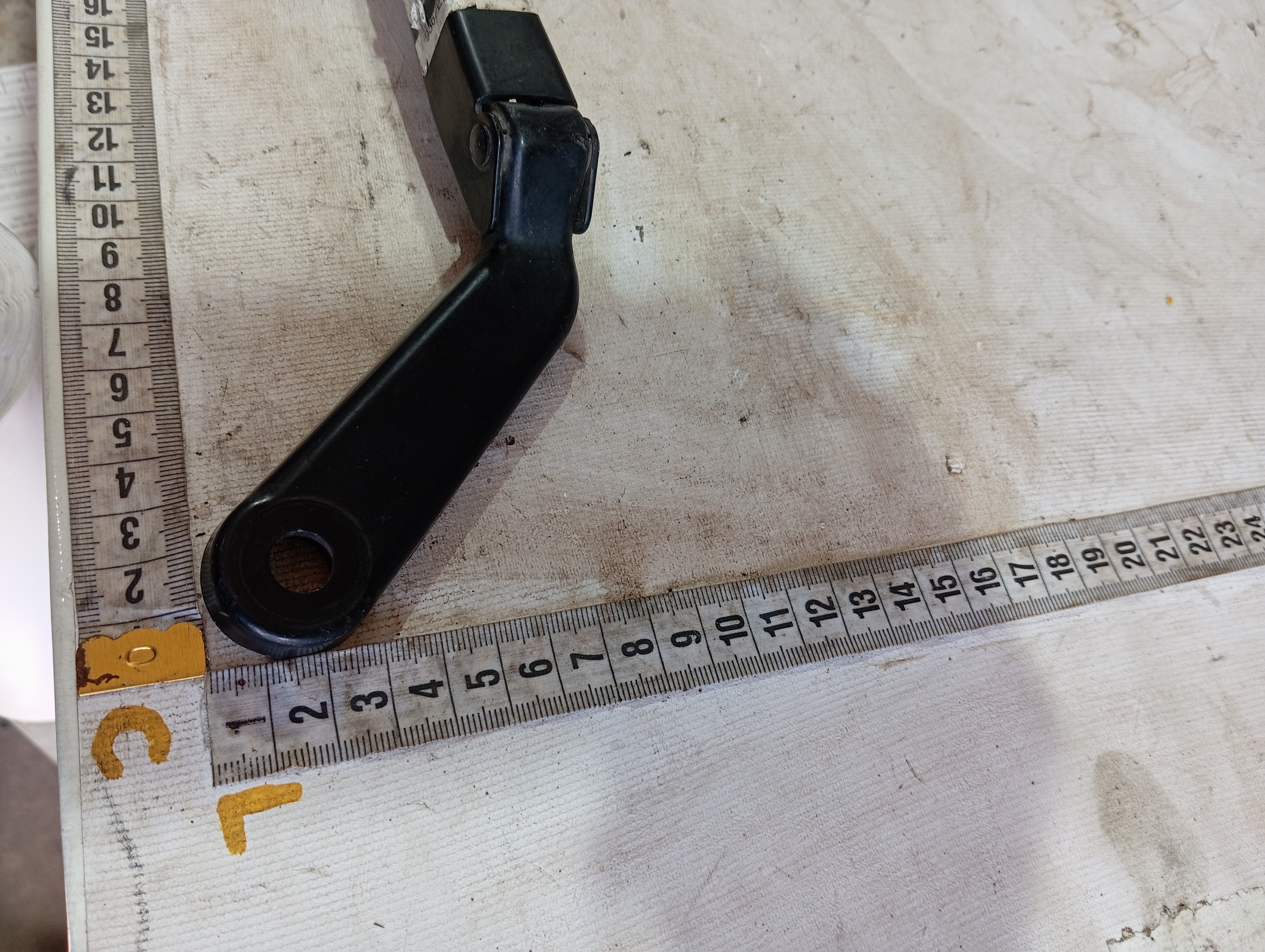 Braço Limpador Direito Parabrisa Peugeot 206 2011 7