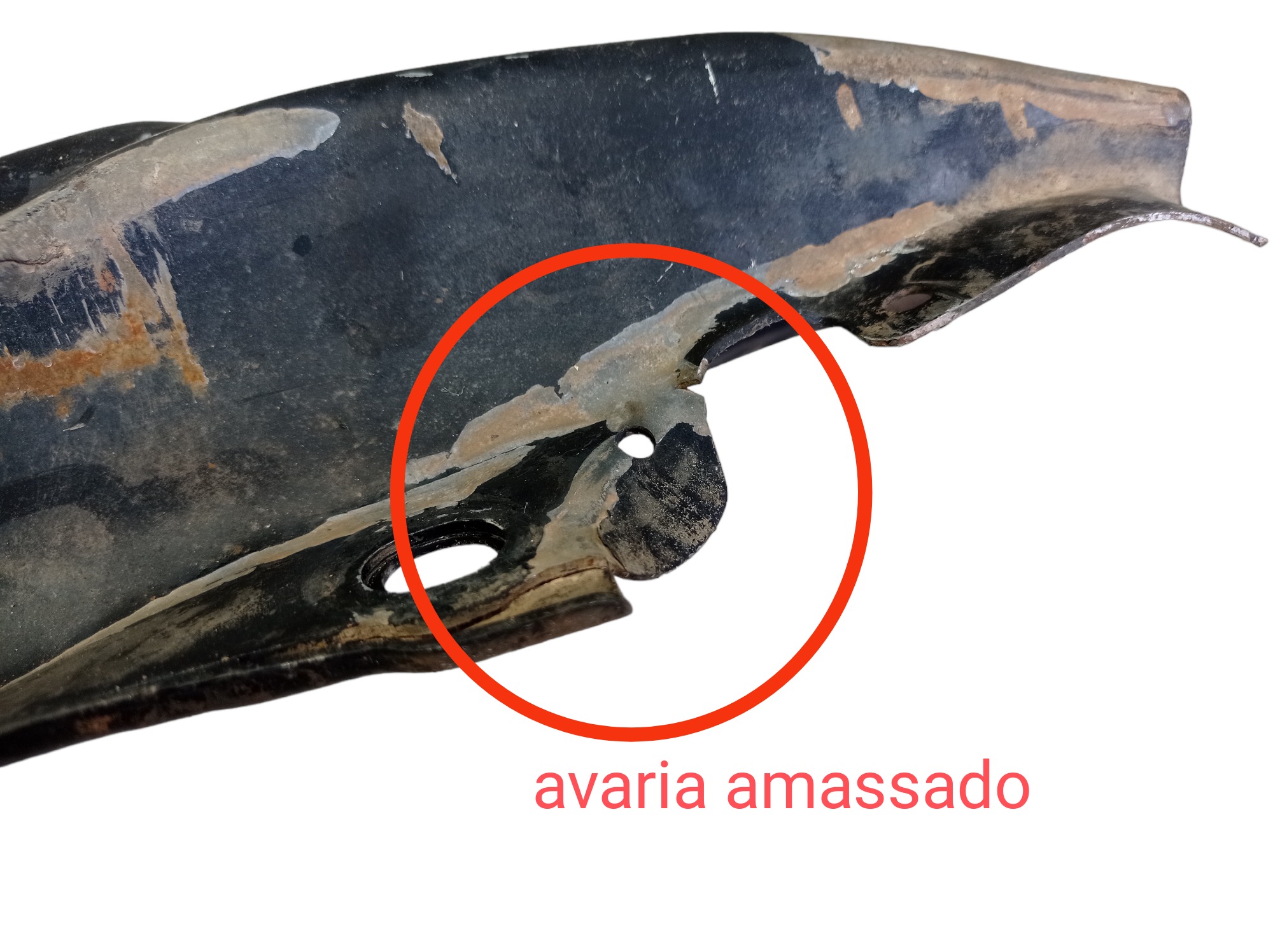 Alma Parachoque Dianteiro Vw Golf 2000 V239 5