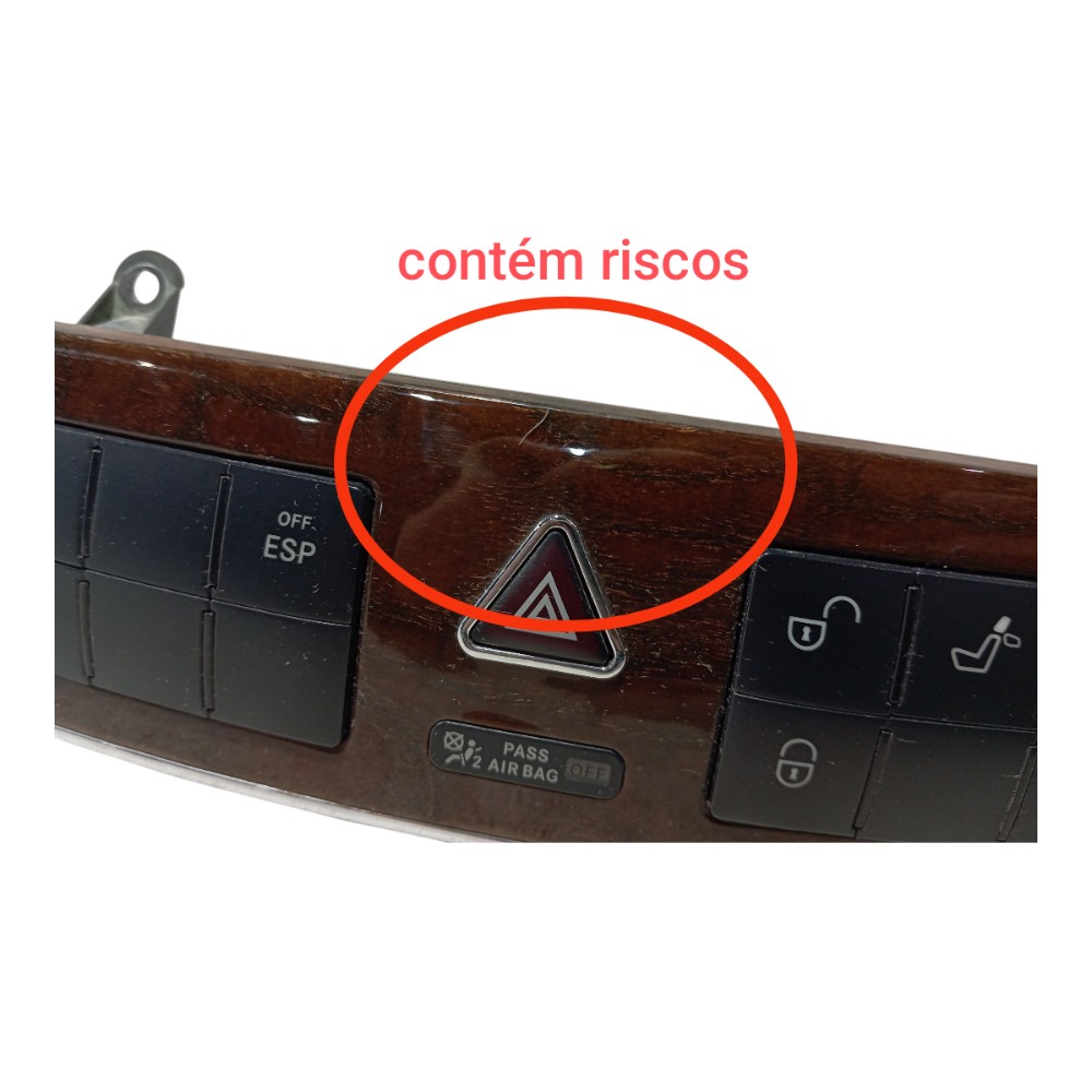 Comando Multifuncional Painel Mercedes C180 2002 2007 V661 8