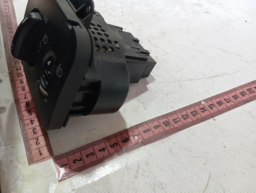 Botão Regulagem Farol Land Rover Discovery 3 2007 V635 9