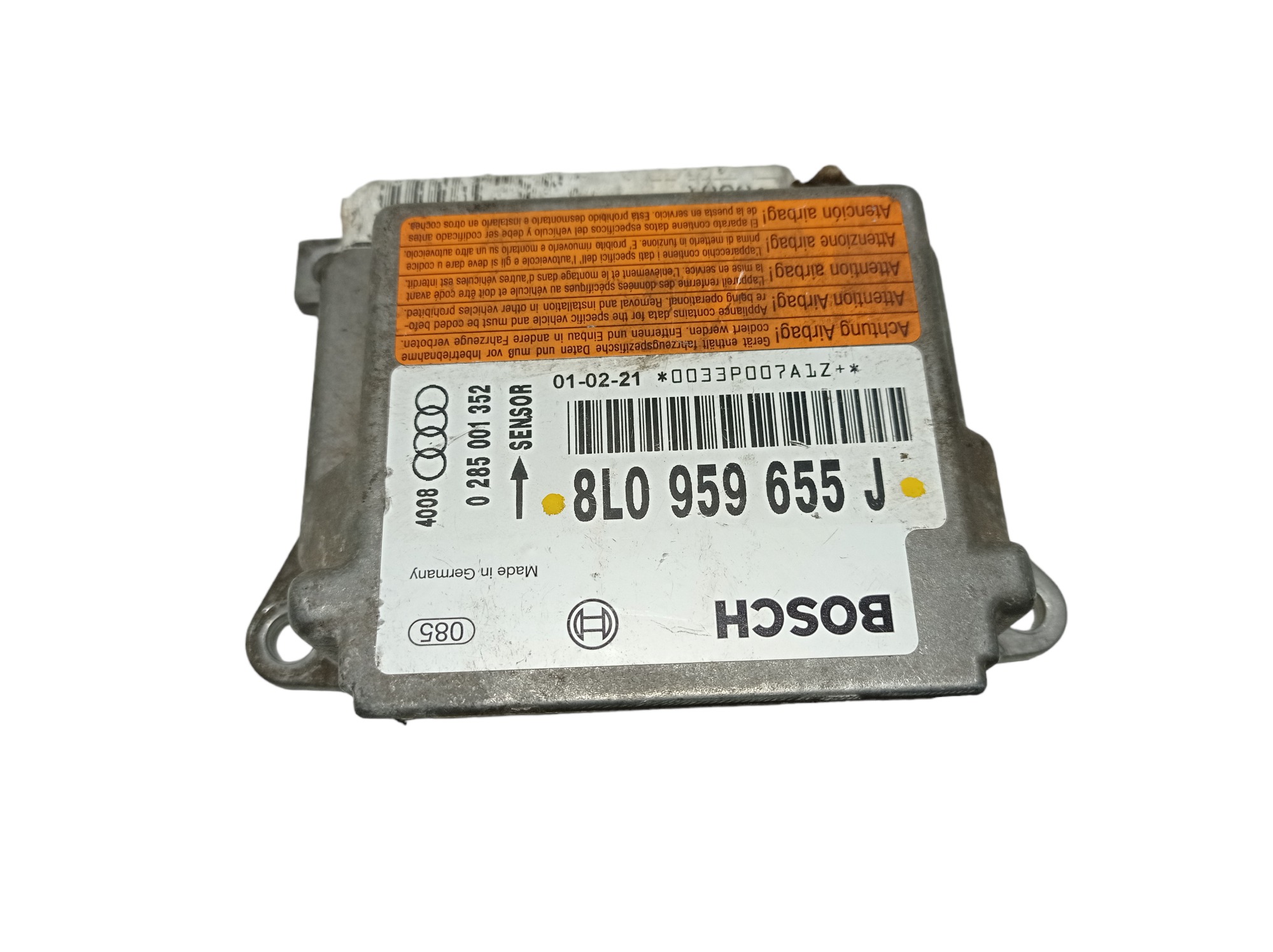 Módulo 8l0959655j Audi A3 2002 8l0959655j V109 8