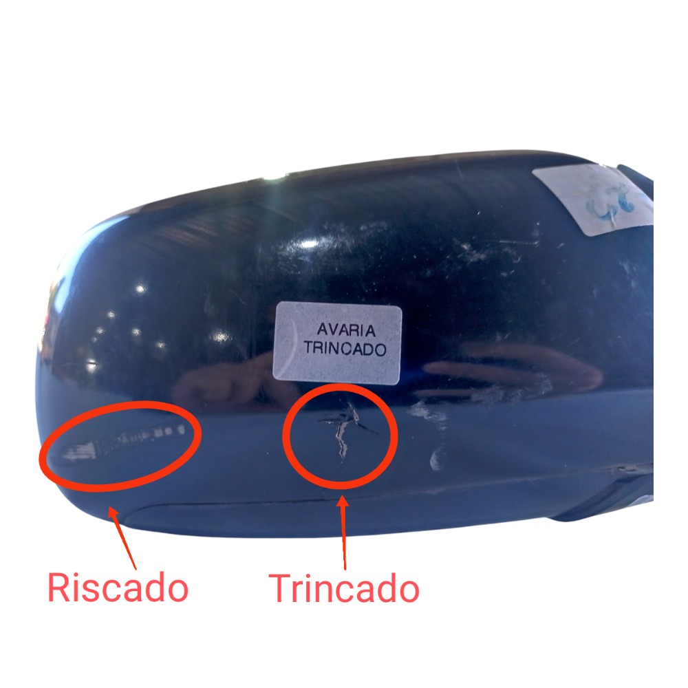 Retrovisor Direito Audi A3 1999 A 2006 Original V161 10