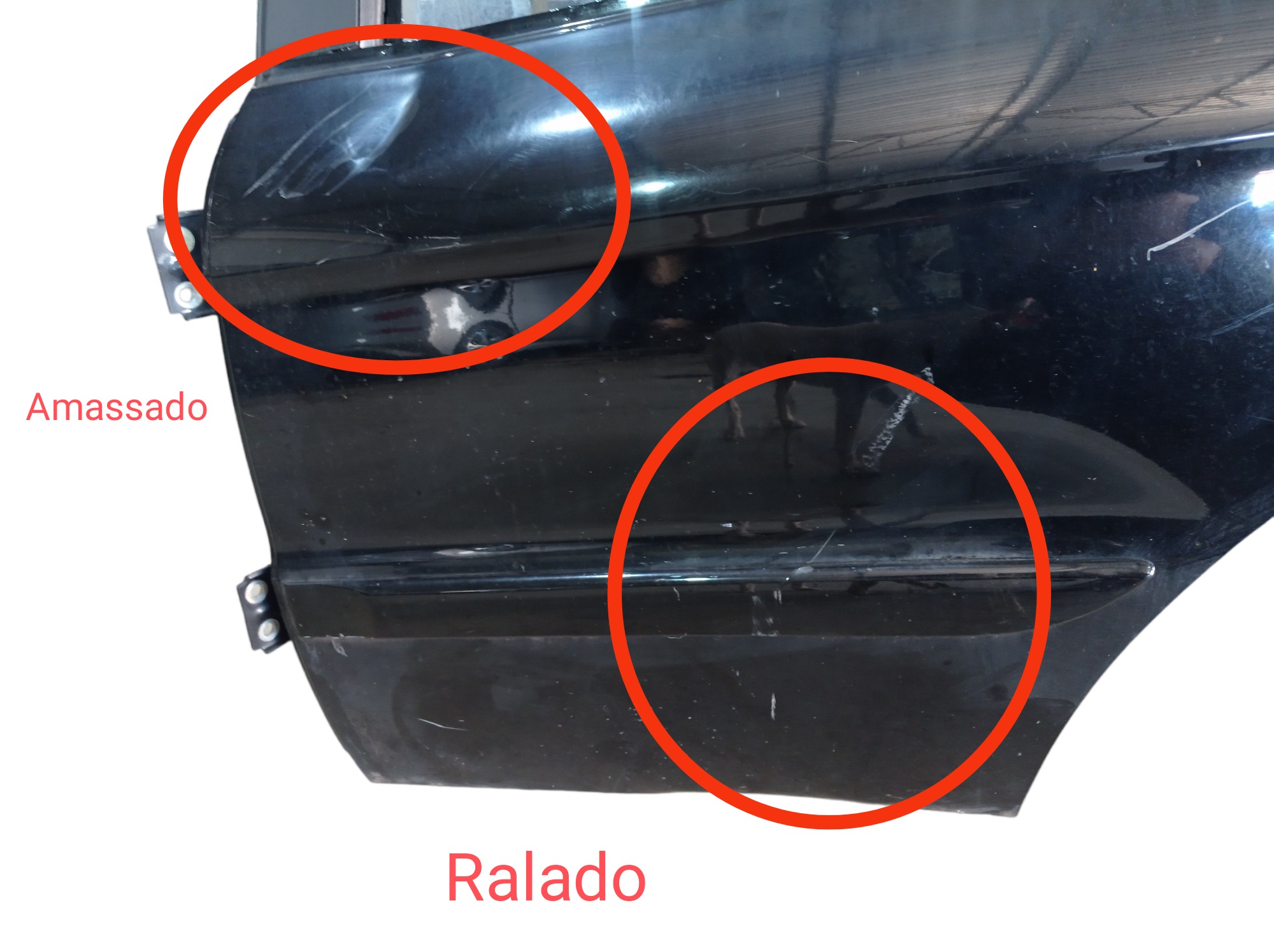 Porta Traseira Esquerda Chery Cielo 1.6 2012 V514 Dianteira Esquerdo Preto 8