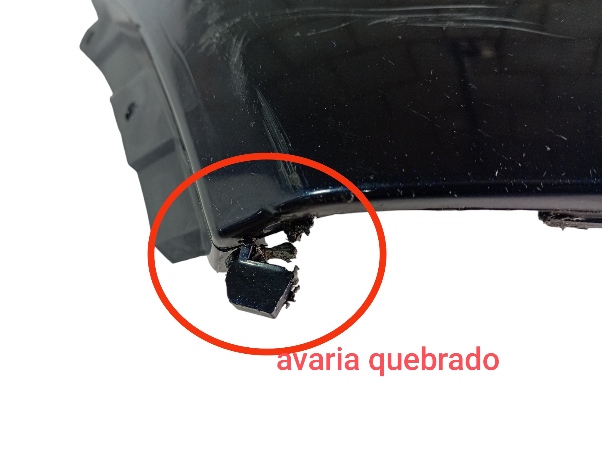 Polaina Esquerda Parachoque Traseiro Range Rover Evoque V600 5