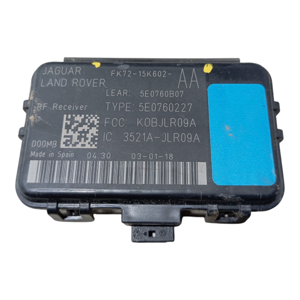 Módulo Keyless Controle Discovery Sport 2016 A 2018 V663 5