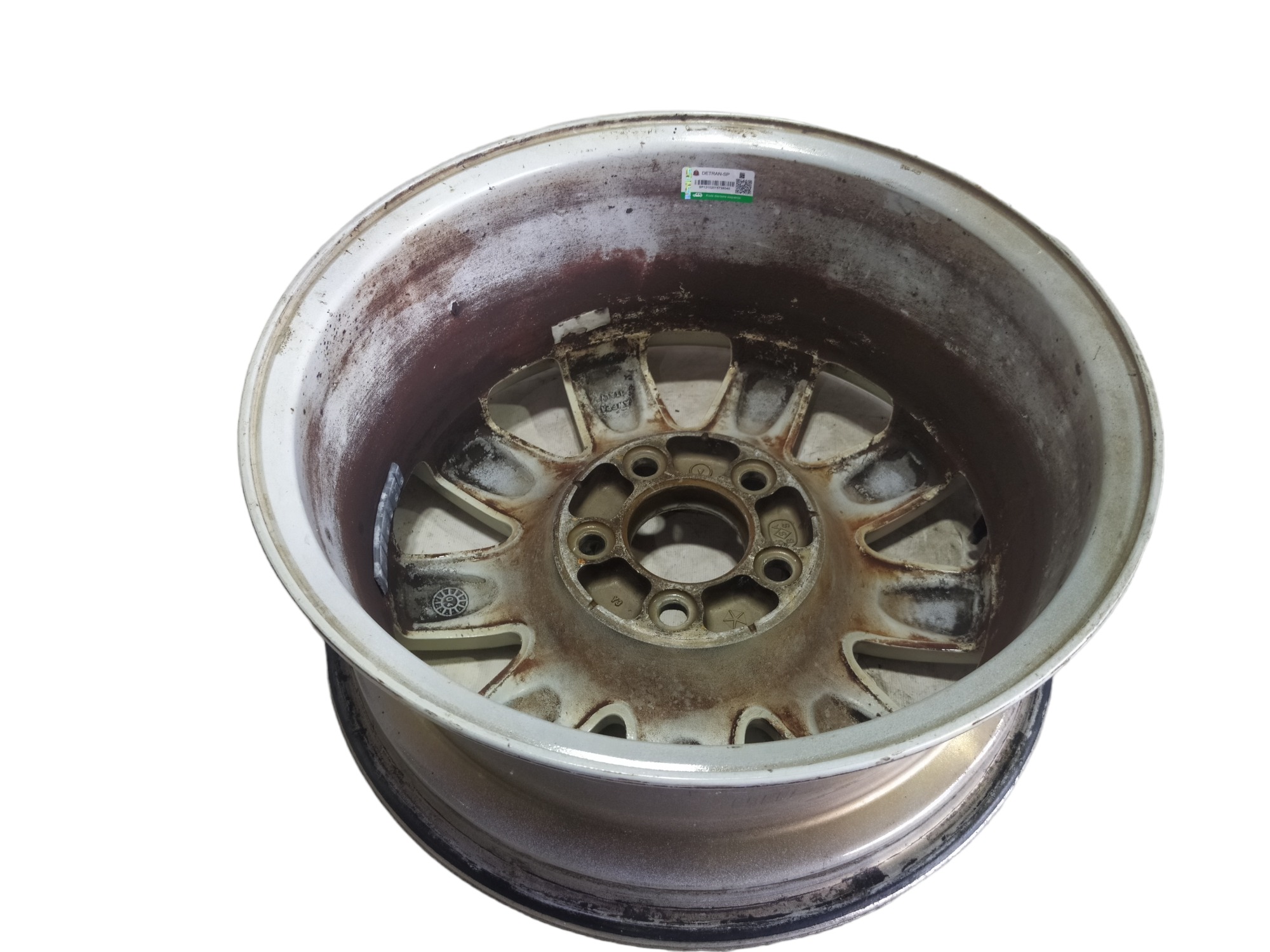 Roda Dianteira Esquerda Aro 16 Grand Caravan 2005 V586 4