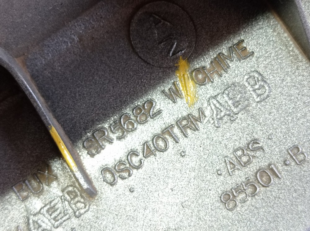 Luz Placa Traseira Chrysler Grand Caravan 2005 V368 8