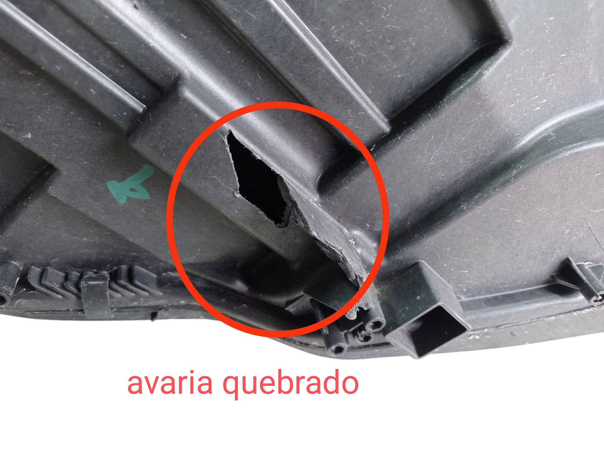 Lente Farol Esquerdo Mercedes Benz Gla 200 1.6 2016 V568 6
