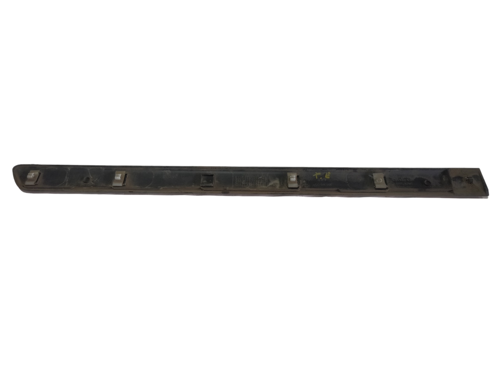Friso Porta Traseira Esquerda Mitsubishi L200 2004 V588 Preto 3