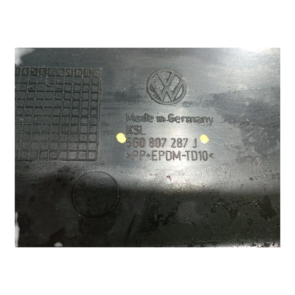 Suporte Placa Dianteiro Vw Golf Highline 2014 1.4 V626 8