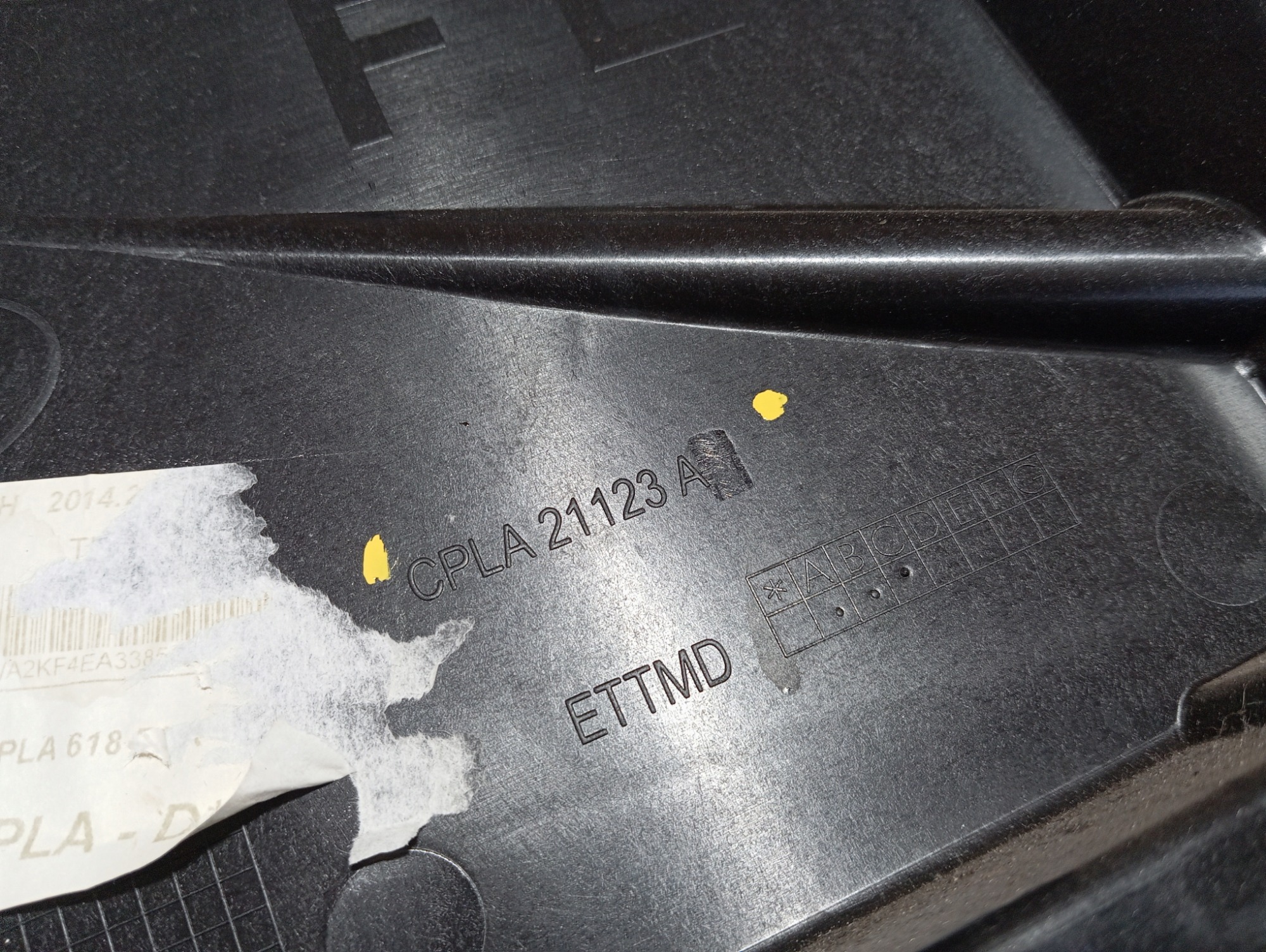 Suporte Vidro Porta Diant Esquerda Range Rover Sport 14 V592 8