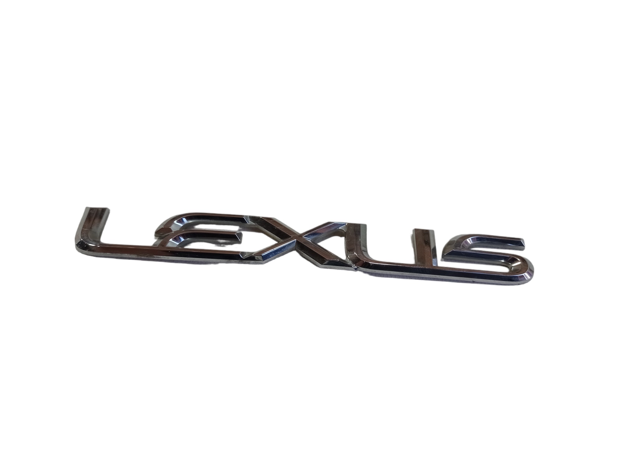 Letreiro Lexus Tampa Traseira Lexus Rx 450hl 2021 V576 Cromado 5