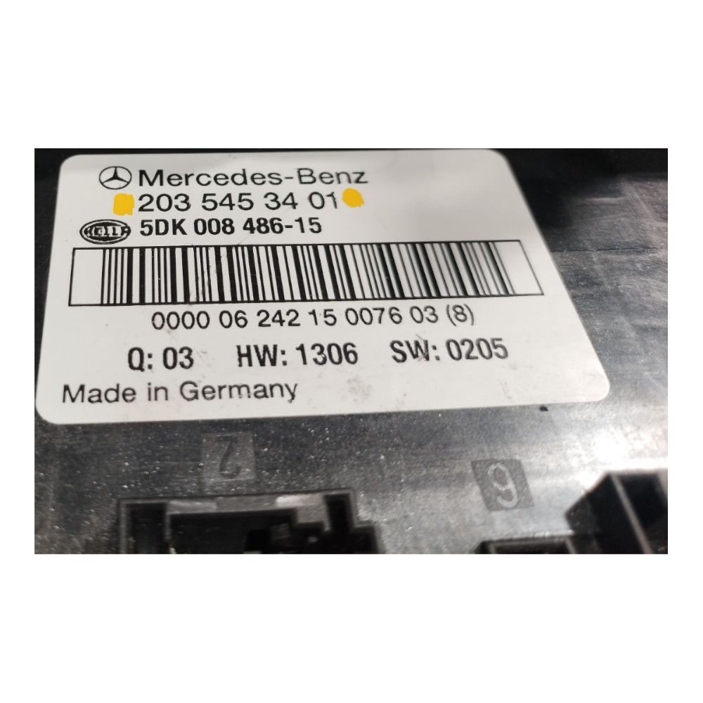 Caixa Fusível Mercedes C180 2002 2007 V661 4