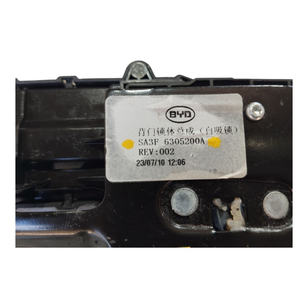 Fechadura Tampa Traseira Byd Song Plus 2024 V631 5