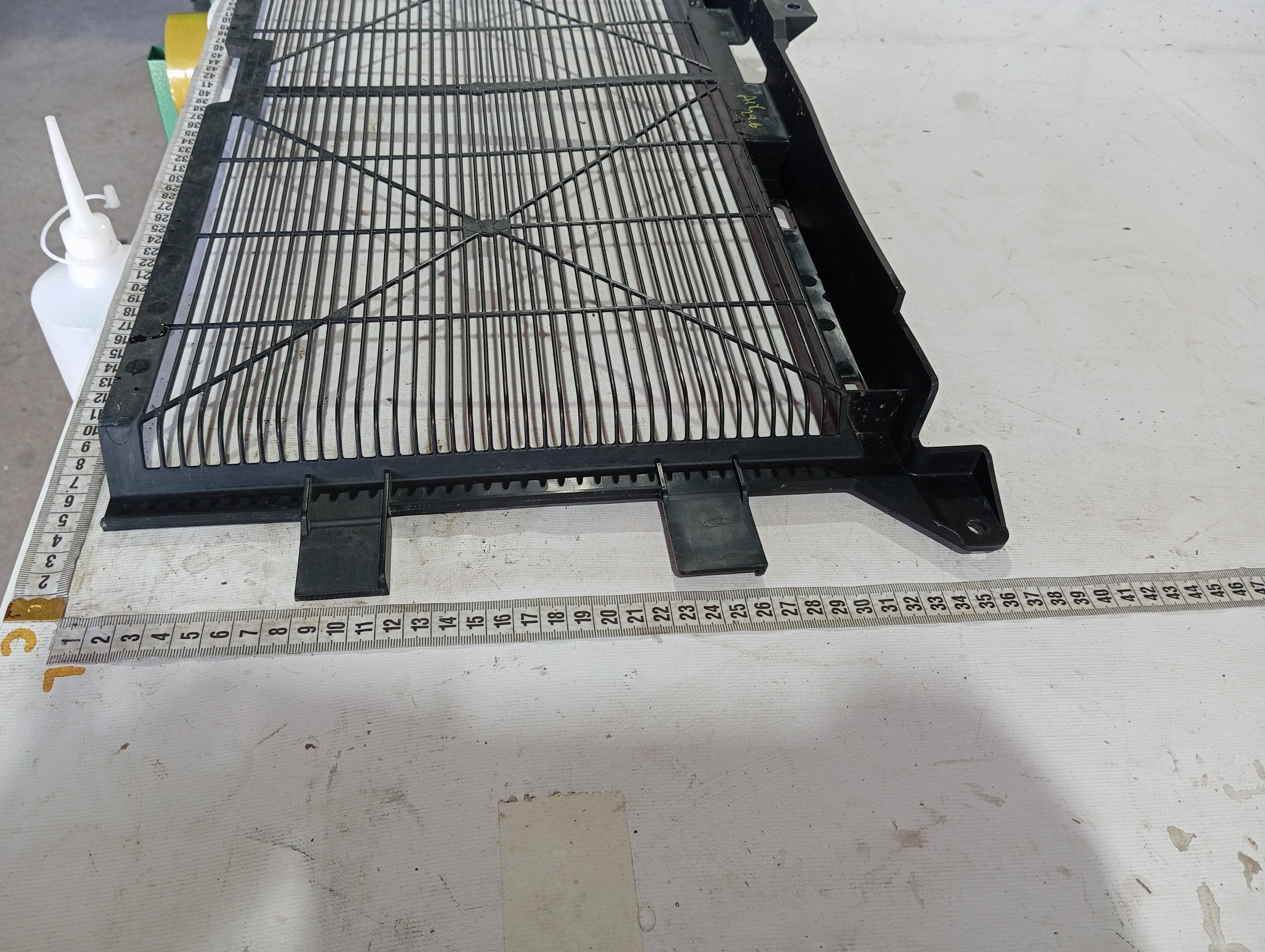 Grade Radiador Nissan Leaf 2022 V589 Preto 8