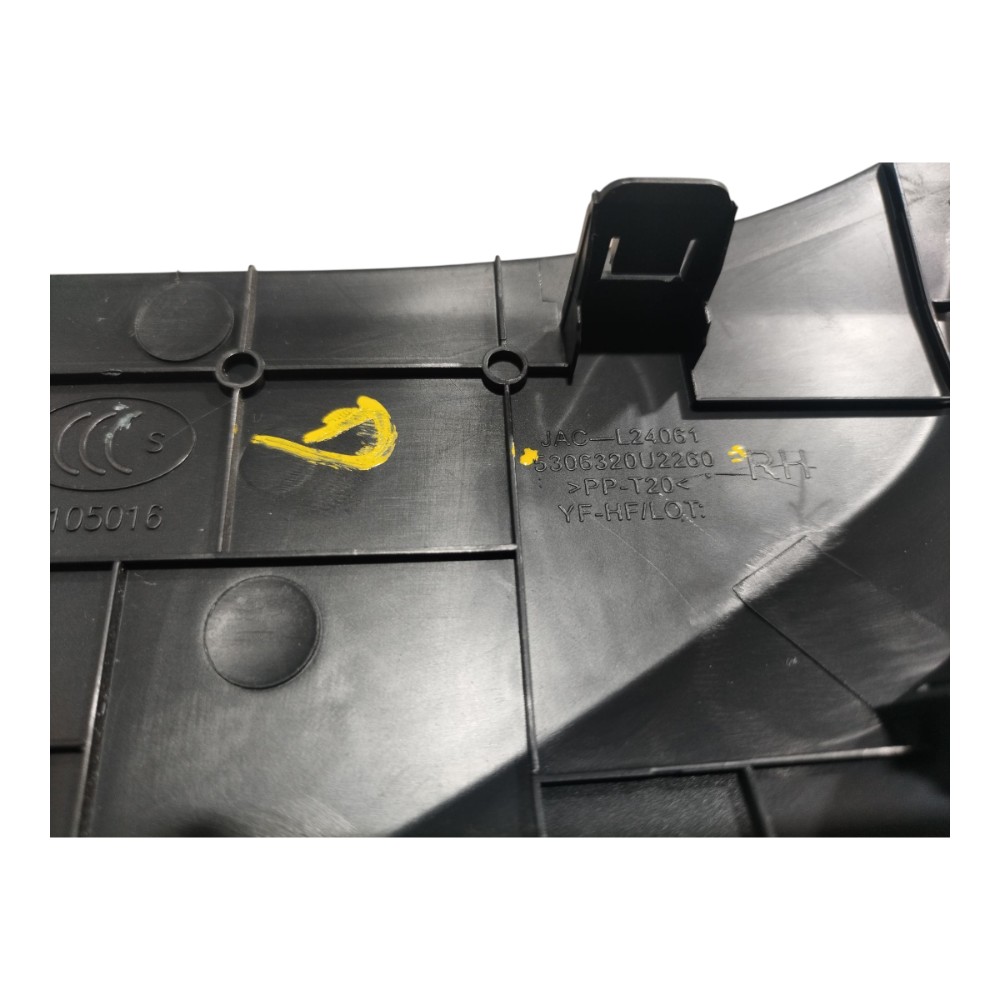 Moldura Direita Painel Jac T50 2017 2021 V662 7