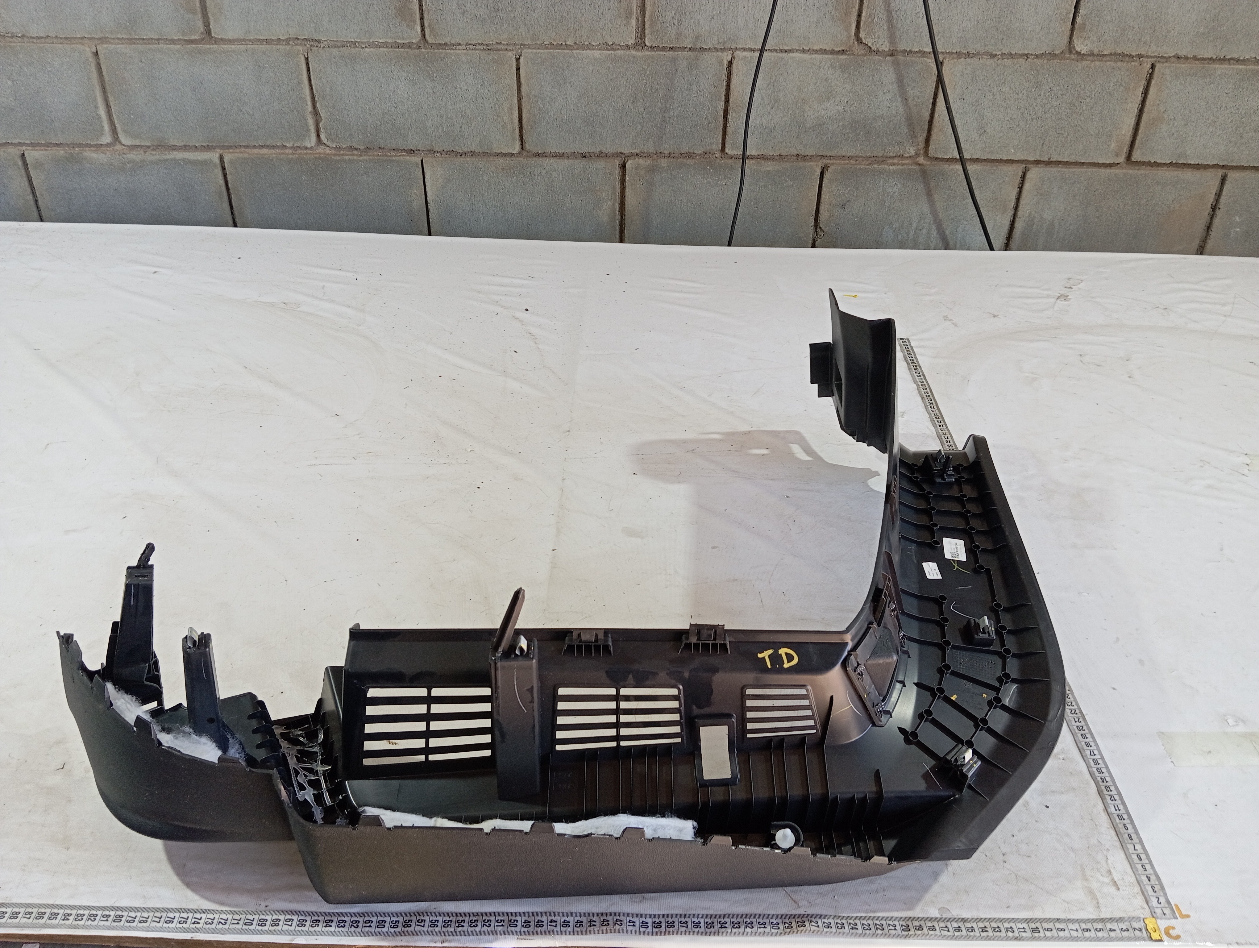 Acabamento Direito Bagagito Vw Taos Highline 2022 2024 V601 10