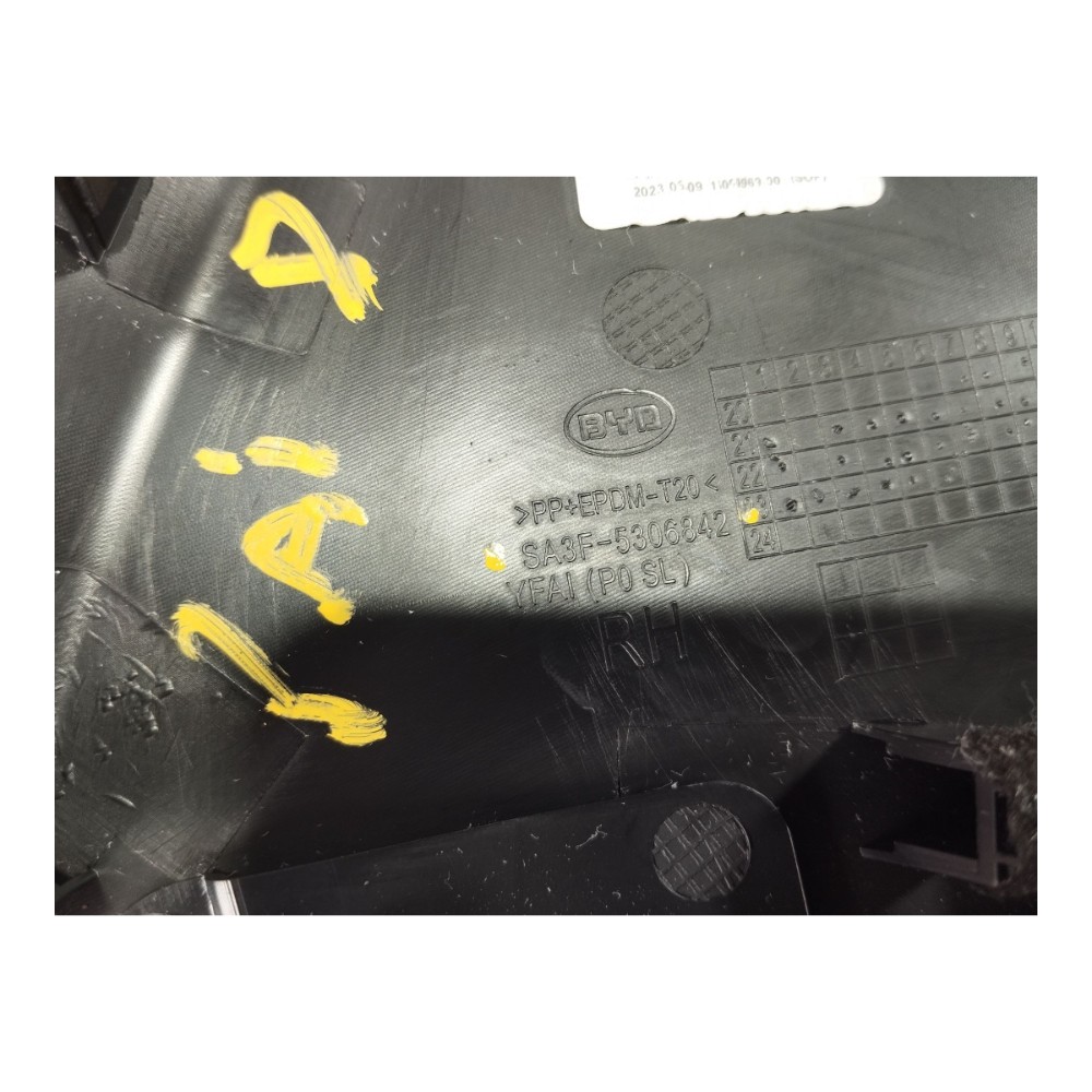 Tampa Lateral Direita Painel Byd Song Plus 2024 2025 V642 3