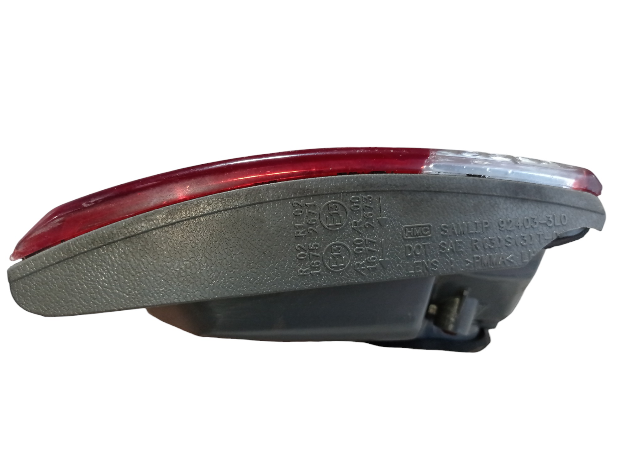Lanterna Esquerda Tampa Traseira Hyundai Azera 2009 3.3 V595 4