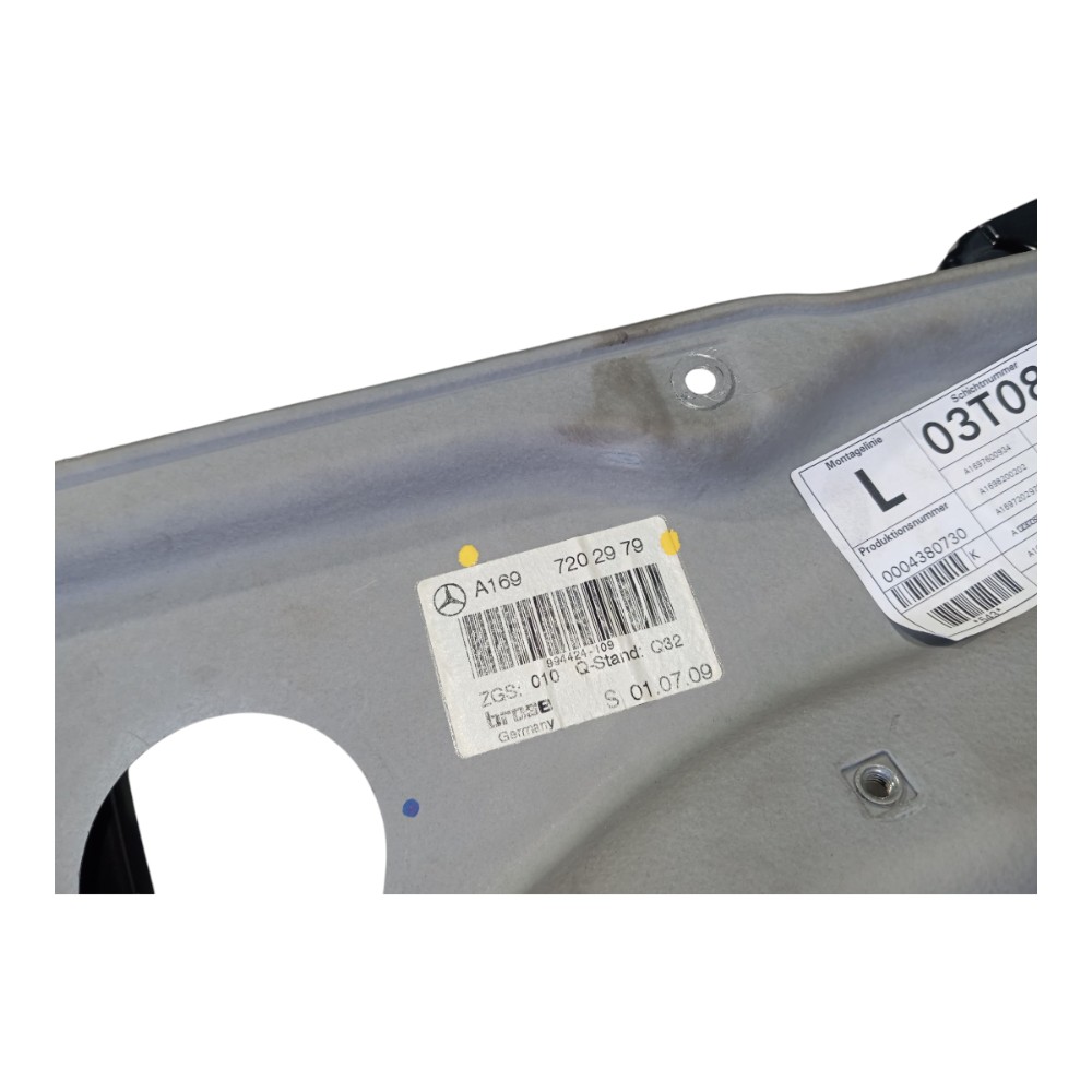 Máquina Vidro Porta Diant Esquerda Mercedes B180 2010 V630 4