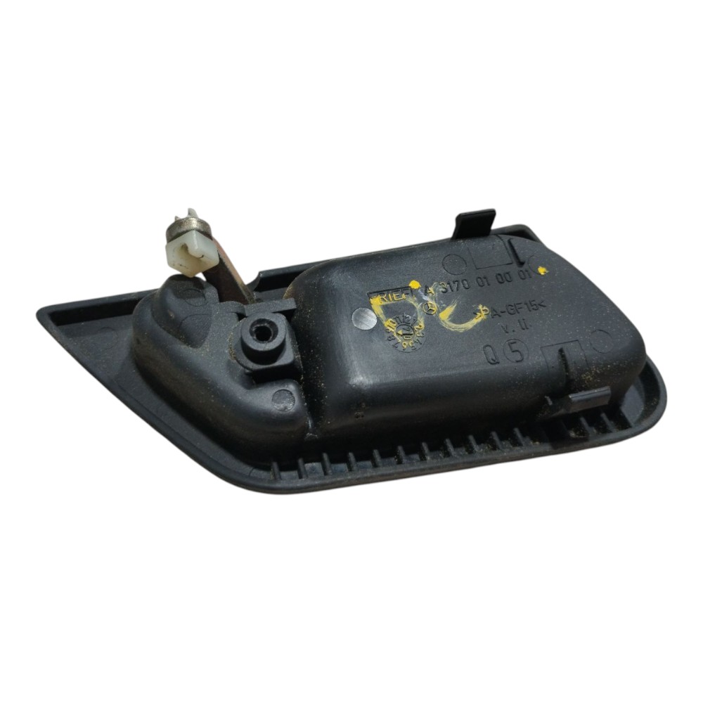 Maçaneta Inter Dianteira Esquer Mercedes C180 2002 2007 V661 Preta Dianteira 3