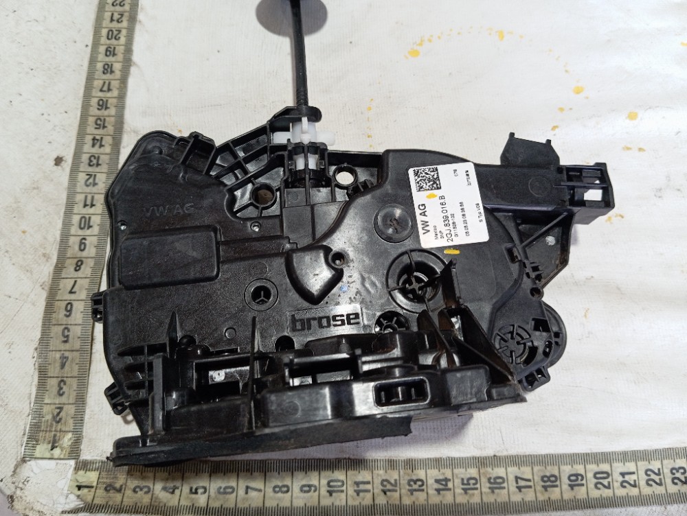 Fechadura Porta Traseira Direita Vw Nivus 2024 V608 9