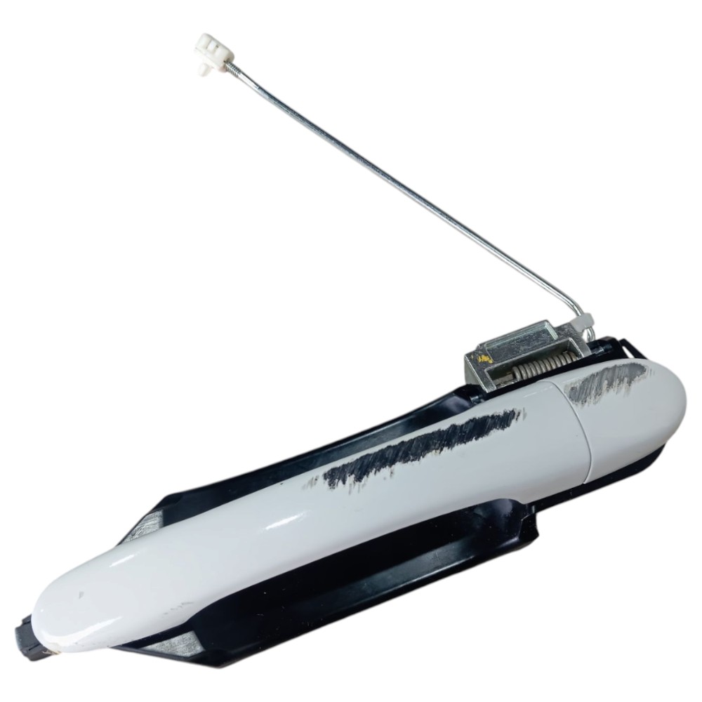 Maçaneta Externa Porta Traseira Esquerda Fiat Mobi 2024 V654 Branco Traseira 5