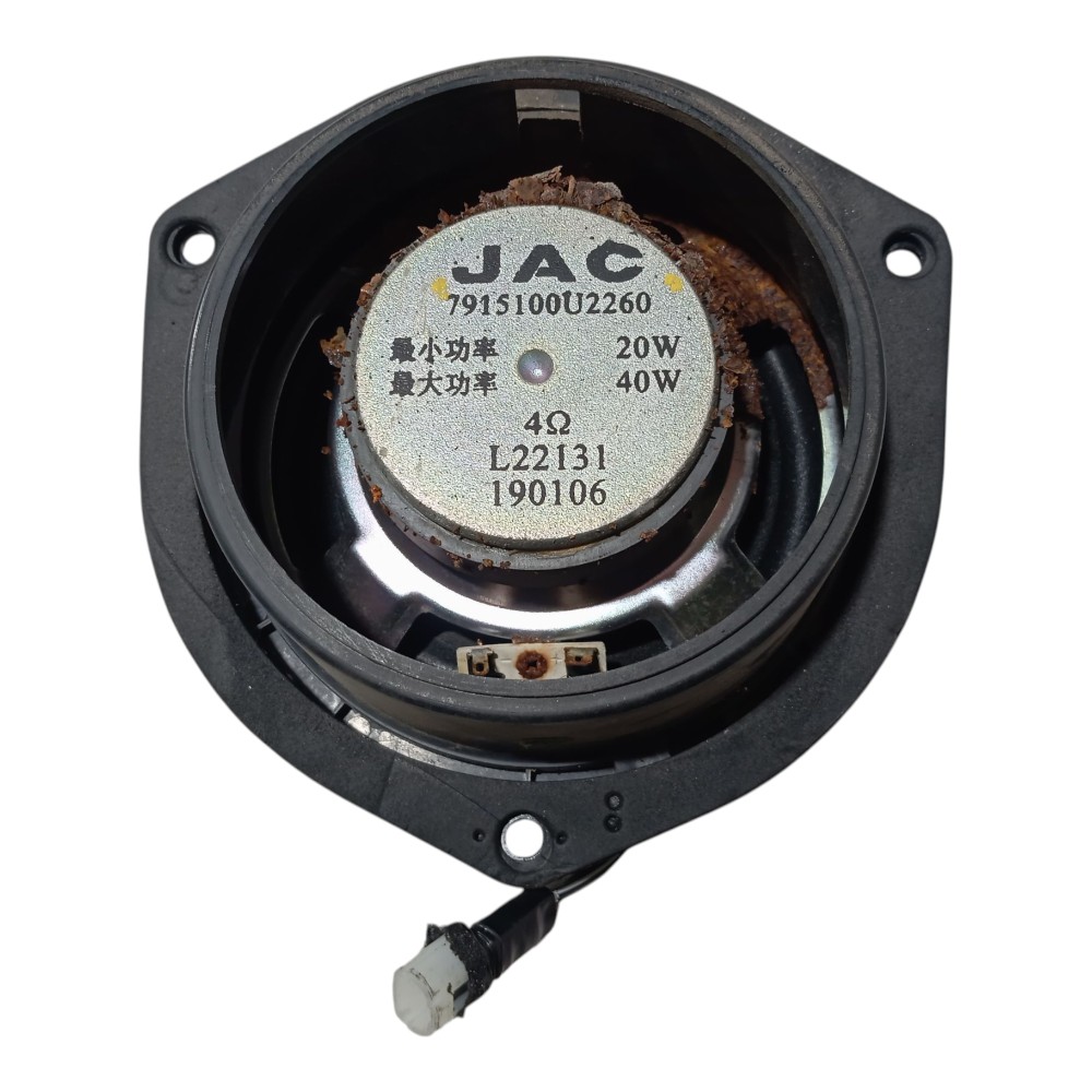 Alto Falante Porta Dianteira Esquerda Jac T50 2017 2021 V662 2