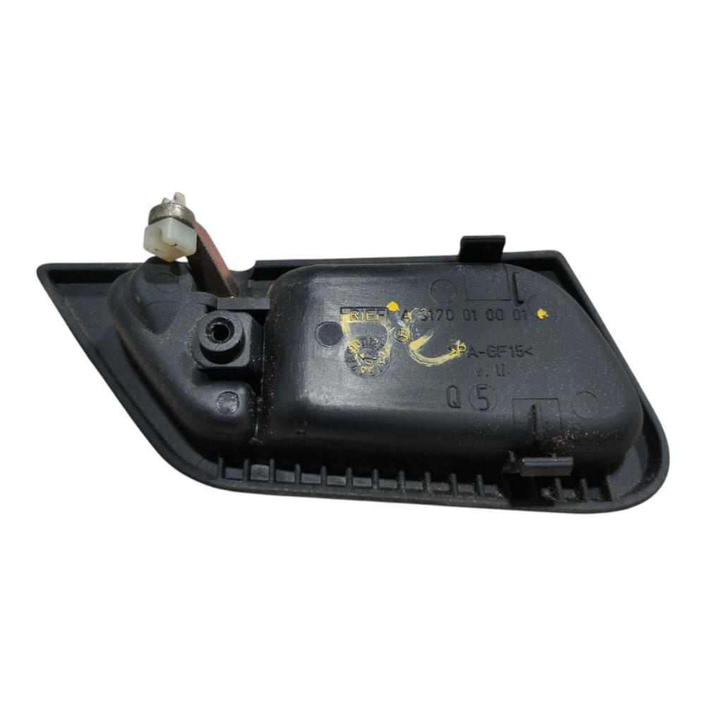 Maçaneta Inter Dianteira Esquer Mercedes C180 2002 2007 V661 Preta Dianteira 7