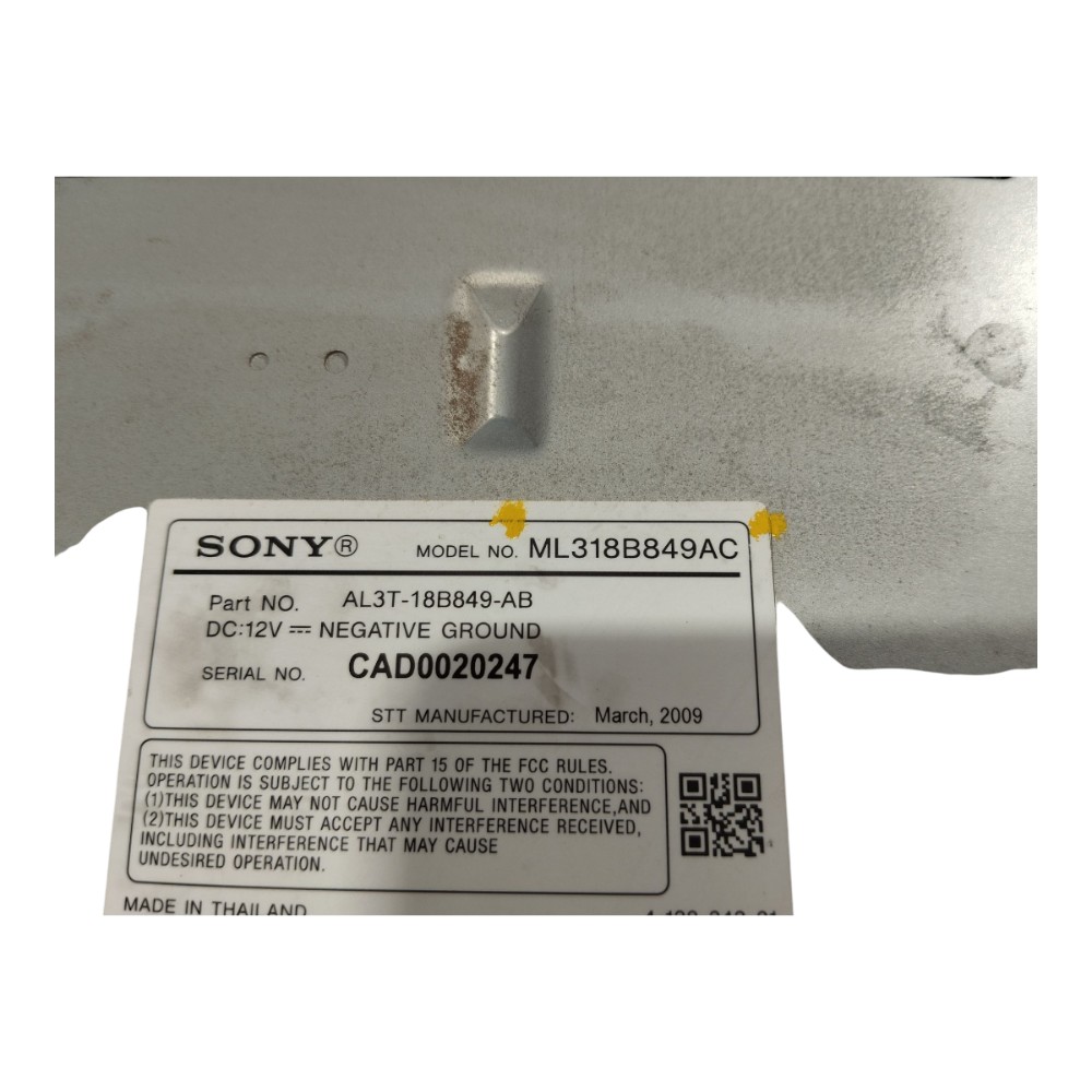 Módulo Amplificador Som Ford Fusion 2009 2012 V637 10