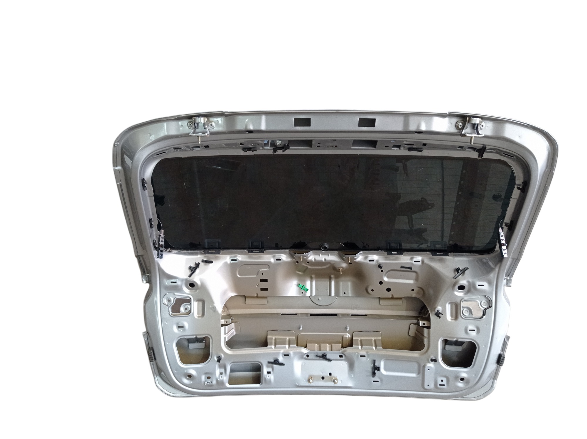 Tampa Traseira Malas Vw Taos Highline 2022 2024 V601 Prateado 8