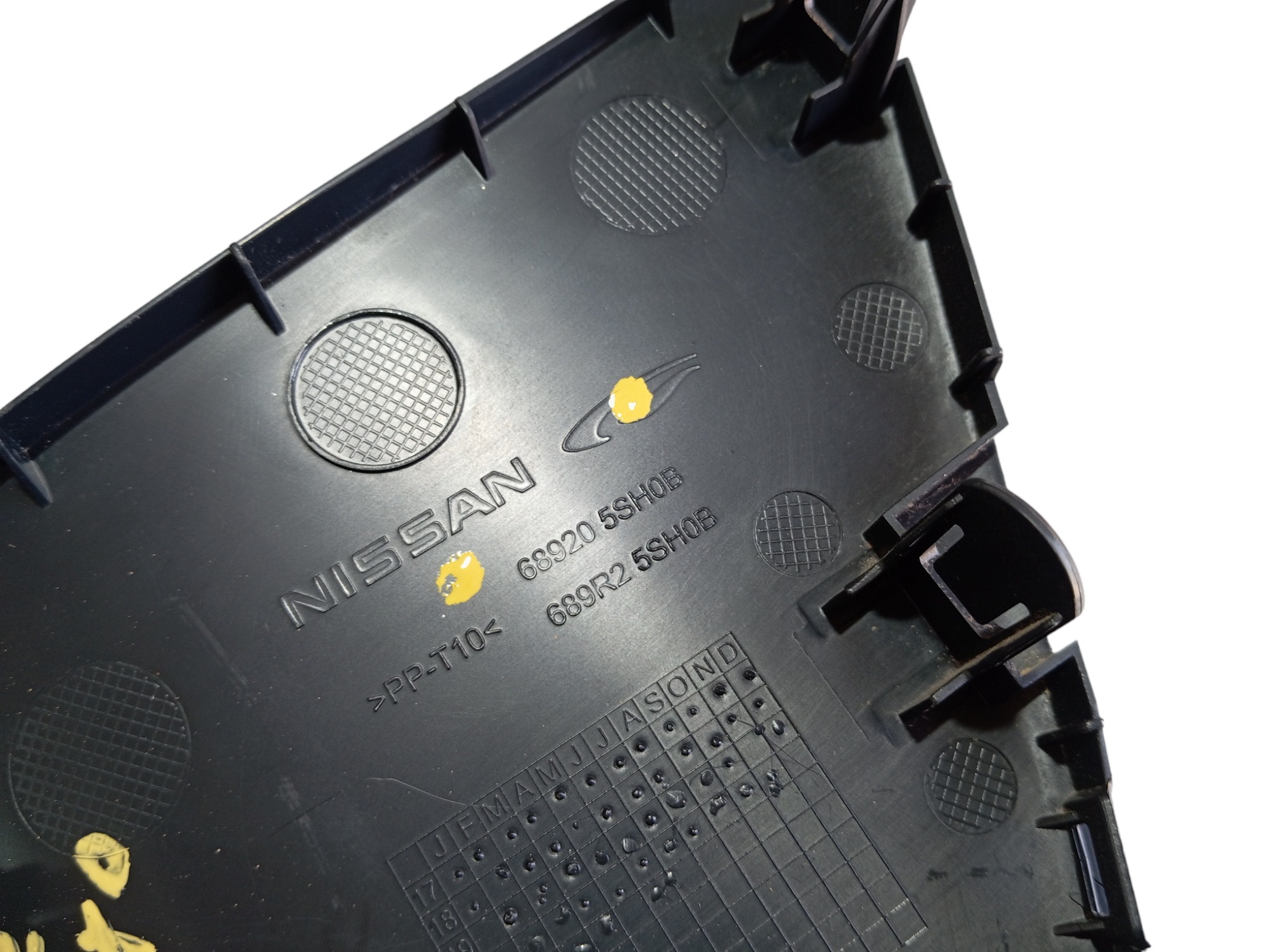 Acabamento Direito Console Nissan Leaf 2022 V589 4