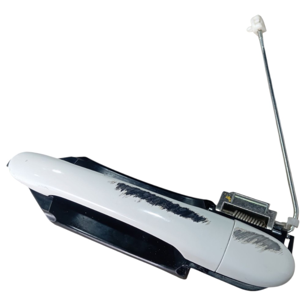 Maçaneta Externa Porta Traseira Esquerda Fiat Mobi 2024 V654 Branco Traseira 6